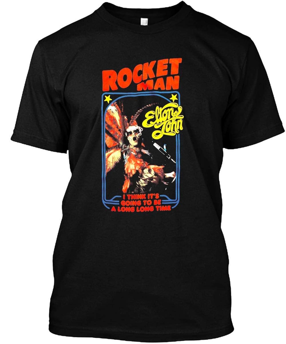 Elton John Rocket Man T Shirt Stellanovelty