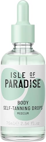 Isle of Paradise Self-Tanning Drops Green for Medium Skin 75ml