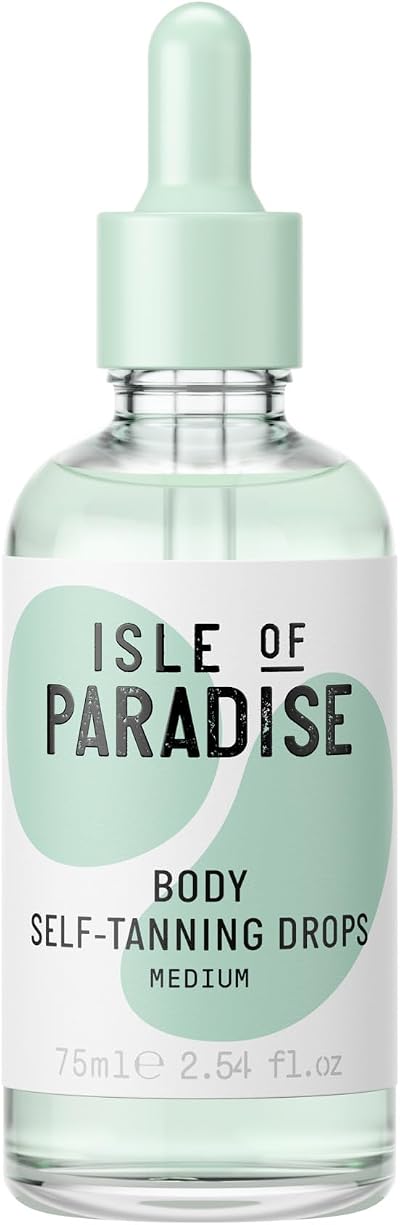 Isle of Paradise Self-Tanning Drops Green for Medium Skin 75ml