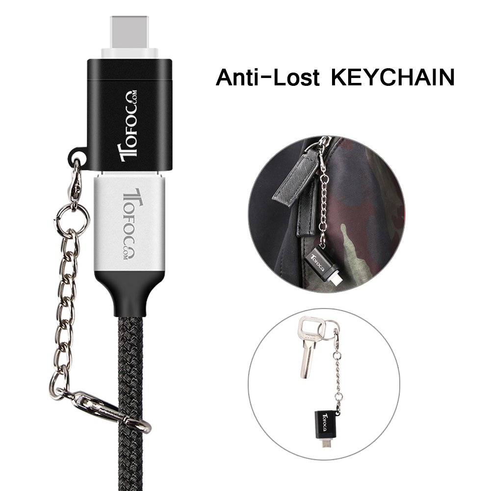 USB C to USB A Adapter 2PCS, USB 3.1 Type C(Thunderbolt 3 Compatible) Port Male Adapter for 2016 MacBook Pro, MacBook 12\