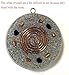 ZZYBIA Flower Of Life Orgone Pendant LARGE 2.25 inch