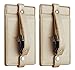 Travelambo Synethic Leather Luggage Tags & Bag Tags 2 Pieces Set Various Colors