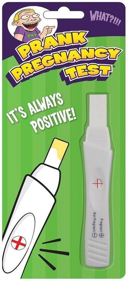 Amazon Com Prank Fake Pruebas De Prueba De Embarazo Positivo
