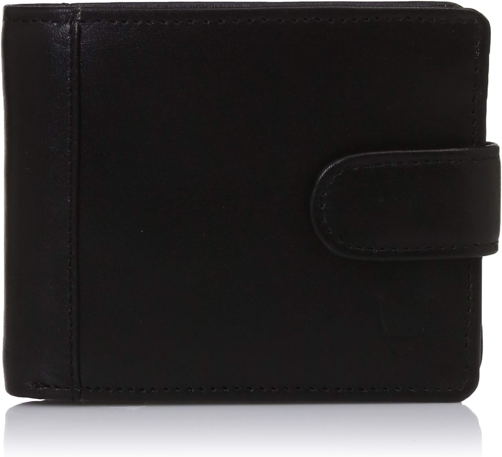Hidesign Black Men's Wallet (Hidesign 276 2020SB RF Mens Wallet-Black)