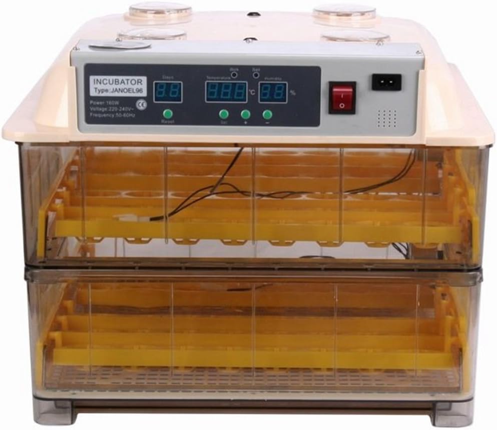 DuLong Automatic 96 Eggs Incubator Digital Control Turner Easy Observation