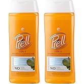 Prell Witch Hazel Color Safe Refreshes & Hydrates 2-in-1 Shampoo + Conditioner for Dry, Damaged Hair, 13.5 fl.oz (Pack of 2)
