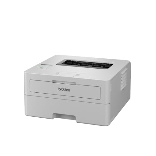 Brother HL-L2865DW Laser Printer, Wi-Fi/LAN & USB, 34 ppm, Automatic Duplex Printing, LC Display, Toner for up to 1,500 Pages Included