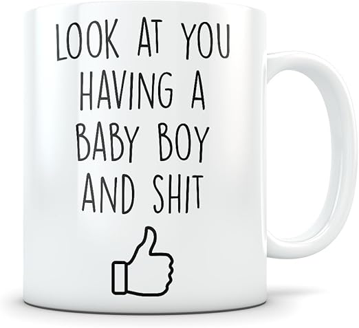 its a boy mug
