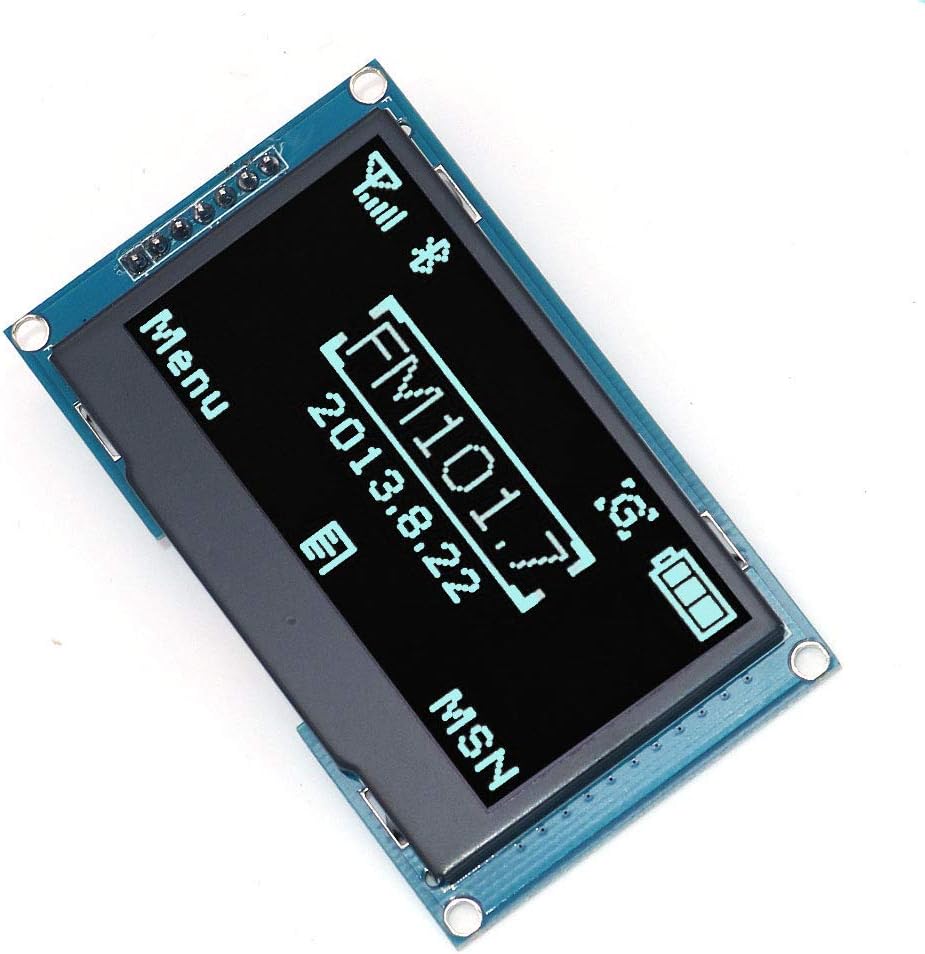 2.42 Inch OLED Display 128*64 Pixels - White - I2C - ZJY-2.42OLEDWHITE
