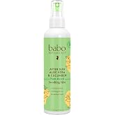 Babo Botanicals After Sun Soothing Mist - Aloe Vera &amp; Cucumber - For Face, Body &amp; Sensitive Skin - Non-Aerosol - No-touch application - EWG Verified - Alcohol-Free - Scented with cucumber extract