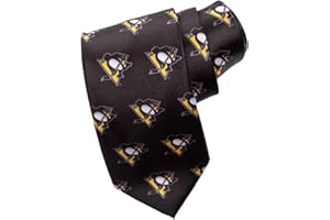 Calhoun NHL Men's All Over Team Logo Neck Tie