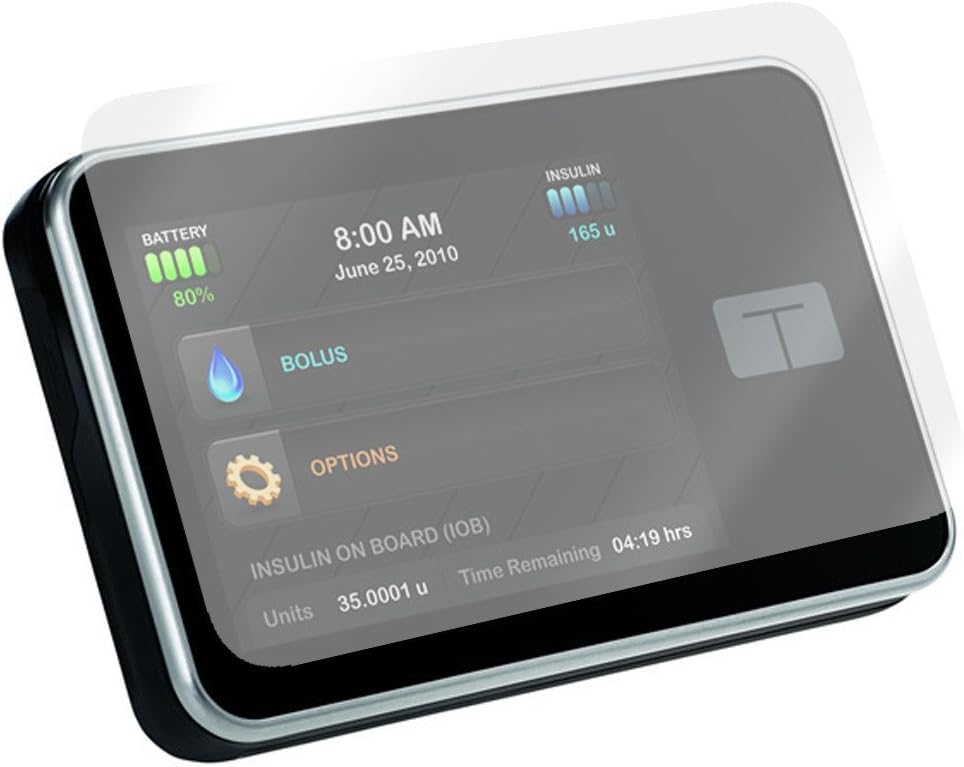 Screen Protector for Tandem Diabetes Care Pump