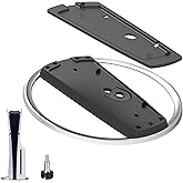 YLVOTER Vertical Stand Compatible with PS5 Slim & PS5 Console, Vertical Play 5 Console Stand, Non-Slip Base Mount for Play Station 5 Slim Disc & Digital Accessories