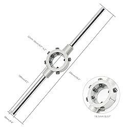 Aceteel 1.18 Inch Die Stock Handle Wrench, 30X11