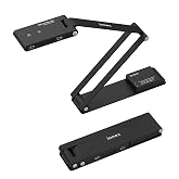 Innex DC500 16MP 4K USB Document Camera, Webcam &amp; Scanner, 3-in-1 | Noise-Cancelling Mic, Dual Autofocus, Auto Flip, LED lamp, OCR for Distance Education, Meetings, Windows/Mac/Chromebook