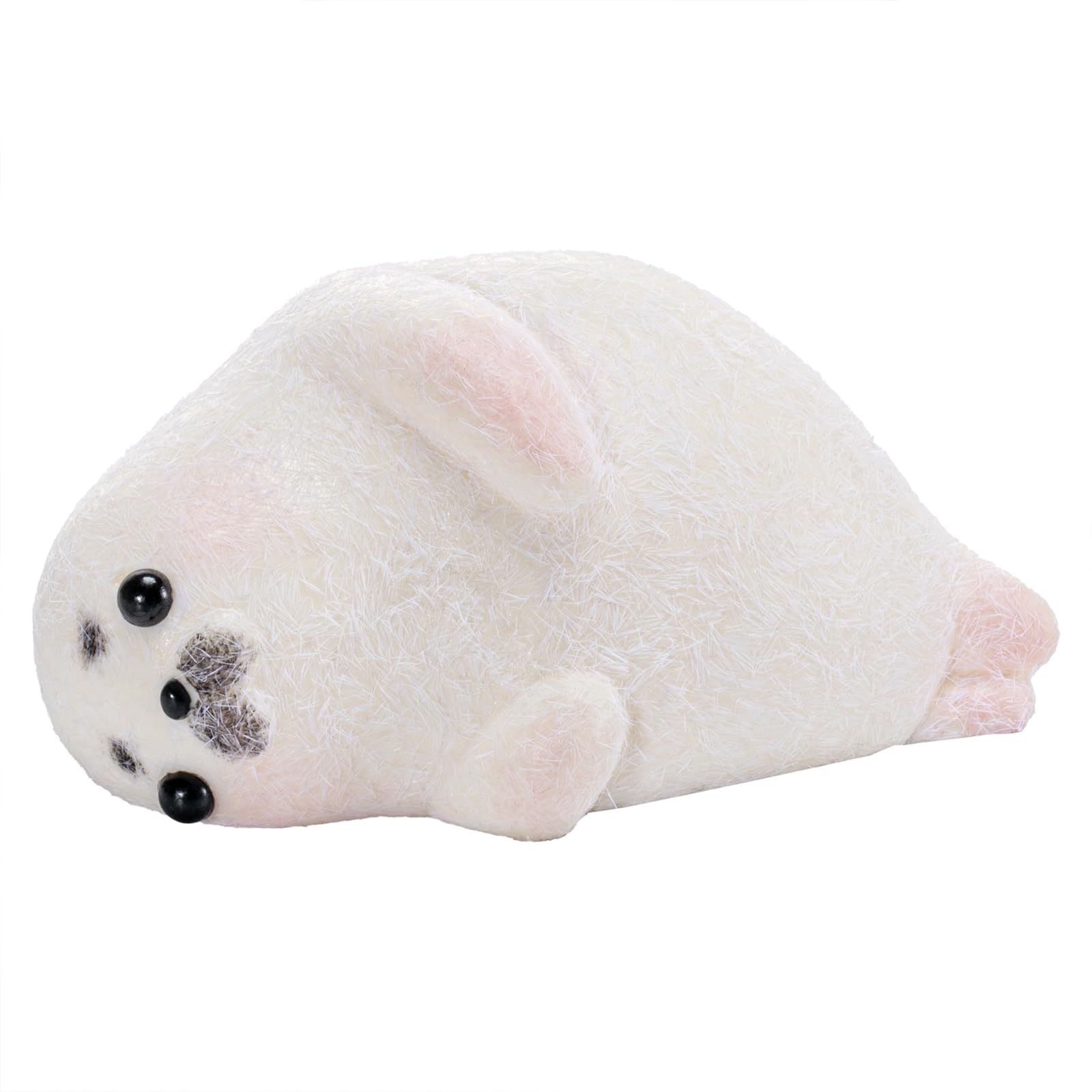 QCROAD SQUISHY Handmade Taba Seal Squishy Stress Relief Toys - Ultra Soft Silicone Squeeze Toys for Kids & Adults, Reusable Non-Violent Squishy Toys for Stress Relief & Relaxation