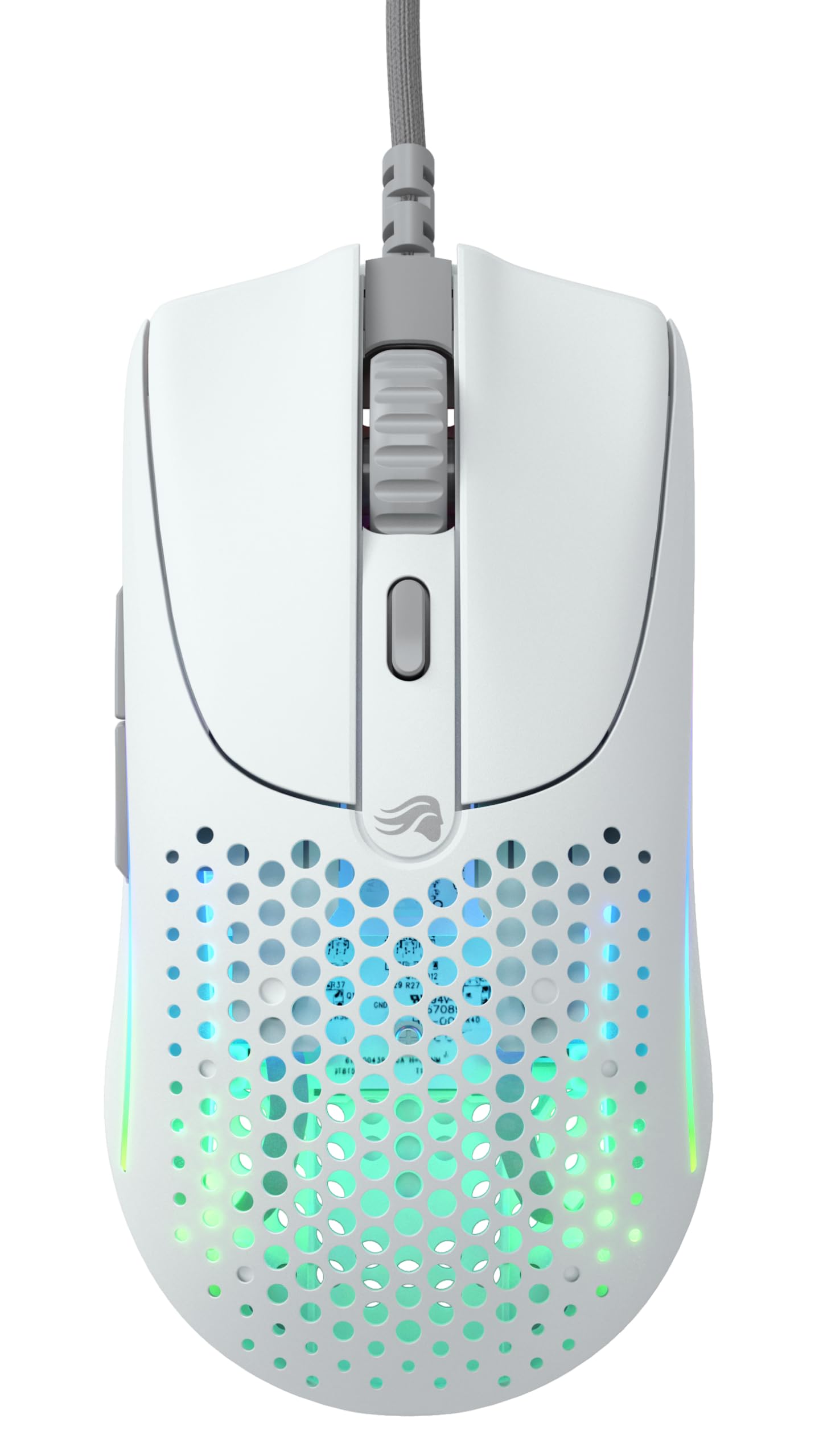 GLORIOUS Gaming Model O 2 Wired Gaming Mouse – ultraleichte 59 g, FPS, 26.000 DPI, Motion-Sync, auf 80 Mio. Klicks ausgelegte Schalter, 6 programmierbare Tasten, beidhändig, RGB, PTFE-Füße – Weiß 2