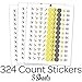 Bumble Bee Baby Shower Chocolate Kisses Candy Stickers, Honey Bee Baby Shower Decorations - 180 Count