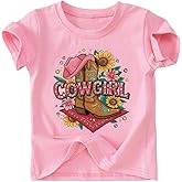 Toddler Baby Girls Clothes Short Sleeve Graphic Letters Print T-Shirt Top Cotton Pink Tee