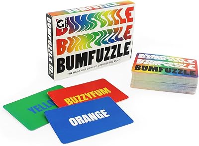 Ginger Fox Bumfuzzle Colour Match Card Game | Fast-Paced Word Colour Challenge