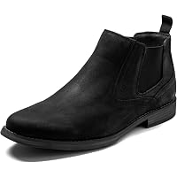 Arkbird Chelsea Boots Stylish and Comfort Leather Oxfords Ankle Boots Size 10 Amazon.com | Arkbird Chelsea Ankle Boots, Leather Lined  main image 3