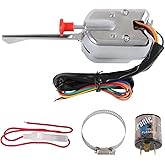 JDMSPEED New Chrome 12V Universal Street Hot Rod Turn Signal Switch with Flasher Replacement for Ford GM