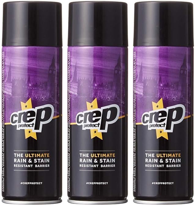 クレップ プロテクト 3本セット 防水スプレー 0ml スニーカー 防水 Spray 靴用 疎水性防水スプレー 耐汚染性 水 シミ用トリートメント Amazon