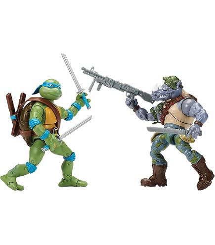 Amazon.com: Teenage Mutant Ninja Turtles Don vs. Shredder 2 Pack