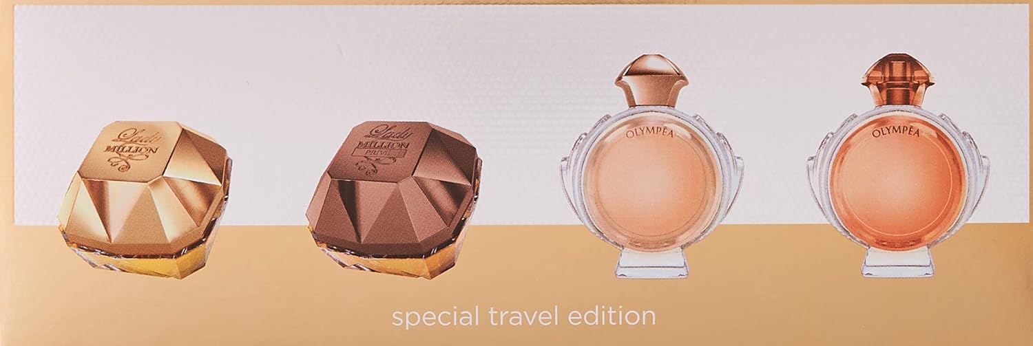 paco rabanne ladies 4 piece miniature set