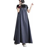 denim jumper dress amazon Amazon.com: LifeShe Denim Overall Dress For Women Sleeveless High Roller  Skirtall Short Jean Jumper Dress Mini Pinafore : Clothing, Shoes & Jewelry