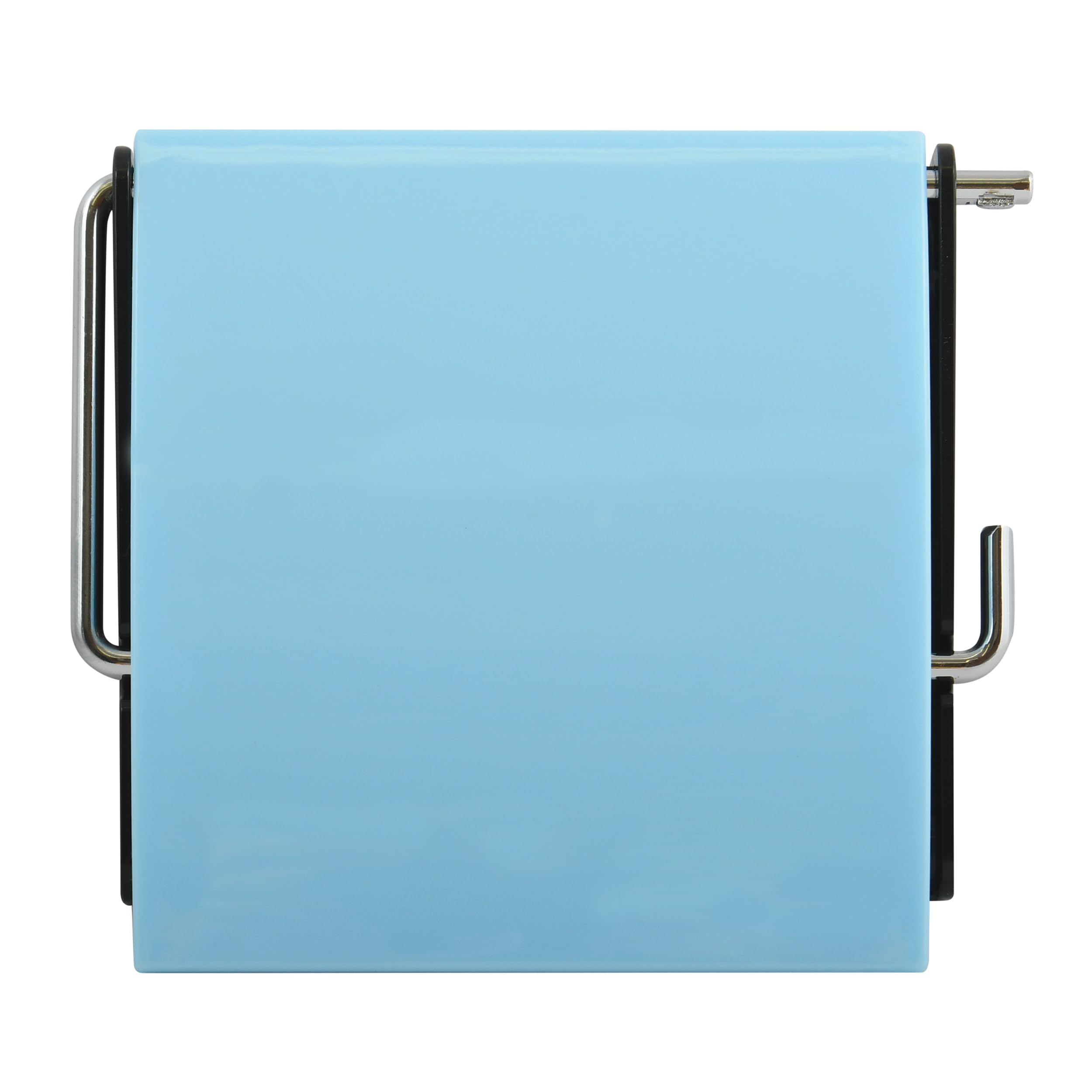 MSV 141903 Toilet Roll Holder – Paper Clips, Light Blue, 30 x 20 x 15 cm