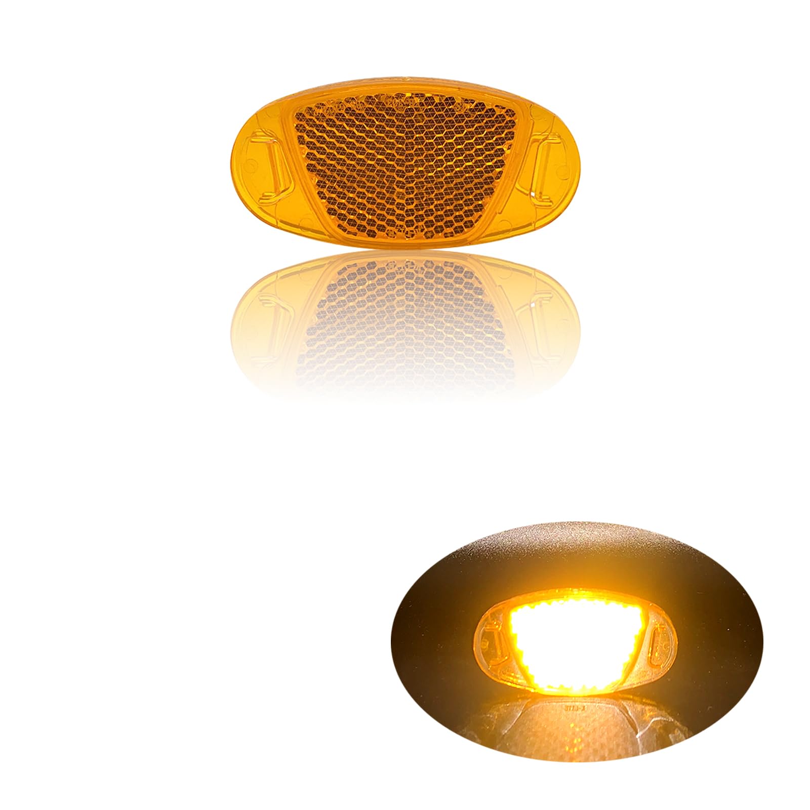 MGMSINYO Reflector Bike Wheel Reflectors Bicycle Spoke Reflector Safety Warning Night Riding