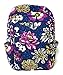 Vera Bradley Laptop Backpack (Updated Version) with Solid Color Interiors (African Violet with Purple Interiors)