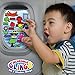 First Words Window Stickers for Toddlers -Gel Window Clings for Kids, Word and Picture Gel Clings, Window Decals Baby Kid Jelly Reusable Sticker - Home Car Plane Airplane Activities (Jesplay USA)