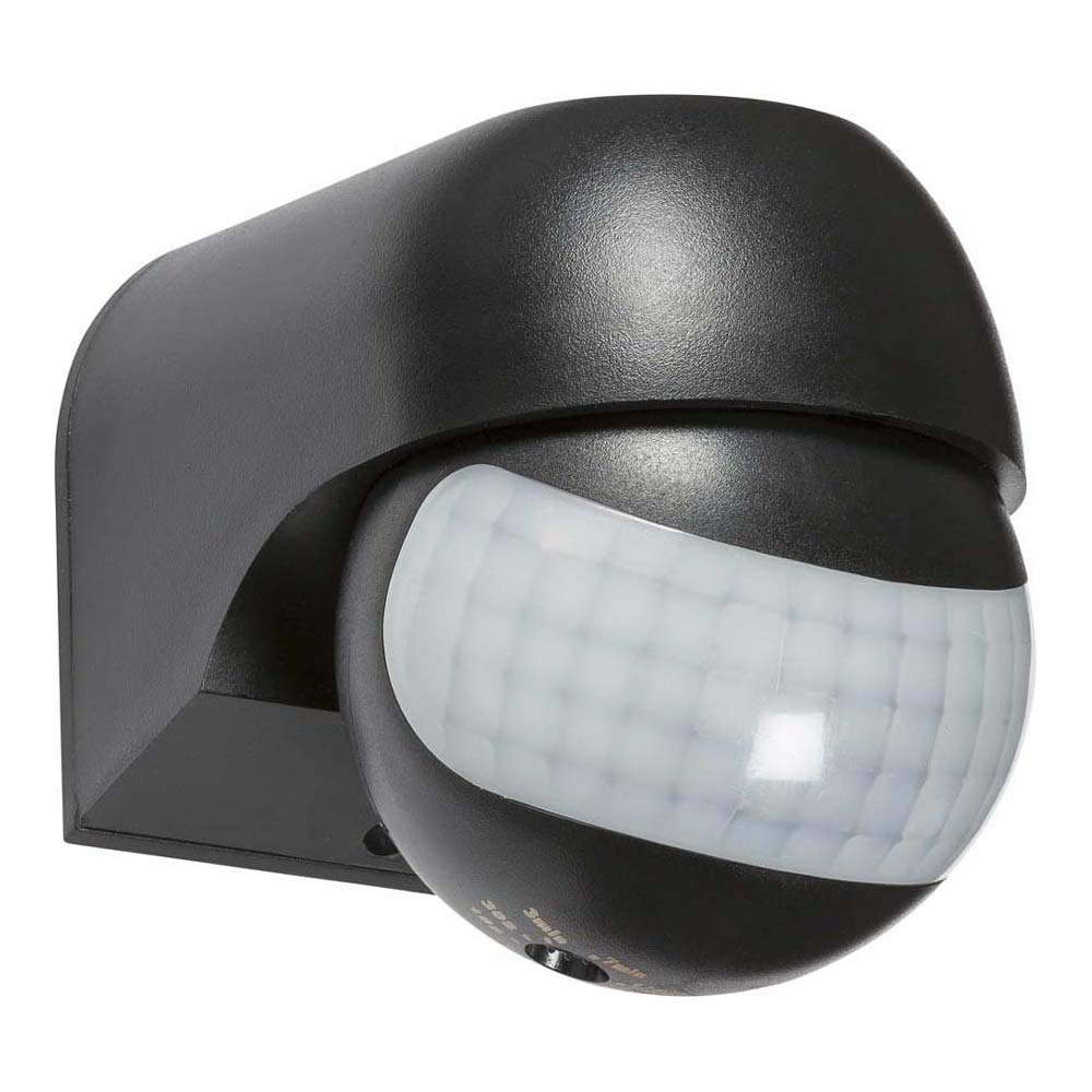 Knightsbridge OS0014B Mini PIR Sensor, Polycarbonate Black, Compact