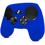 ParticleGrip STUDDED Skin for Steam Controller by Foamy Lizard ® Sweat Free 100% Silicone Skin Cover w/Raised Anti-slip Studs *CONTROLLER NOT INCLUDED* (SKIN, BLUE)