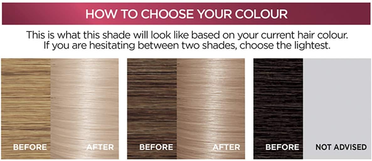 L'Oréal Paris Excellence Crème Permanent Hair Dye, Radiant At-Home Hair Colour with up to 100% Grey Coverage, Pro-Keratin, Up to 8 Weeks of Colour, Pack of 3, Colour: 03 Ultra-Light Ash Blonde - Image 4