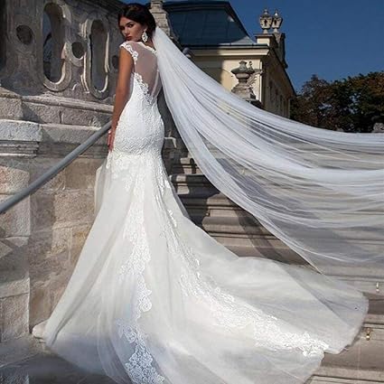 velo sposa lungo 5 metri