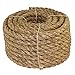SGT KNOTS Twisted Manila Rope - Natural 3 Strand Fiber Hemp Rope for Indoor and Outdoor Use - Multipurpose Manila Rope for Crafts, DIY Projects, Home Decorating, Climbing - 1 in x 25 ft