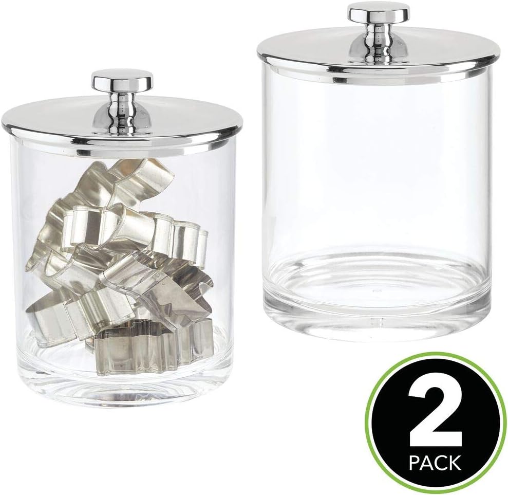 chrome tea coffee sugar canisters
