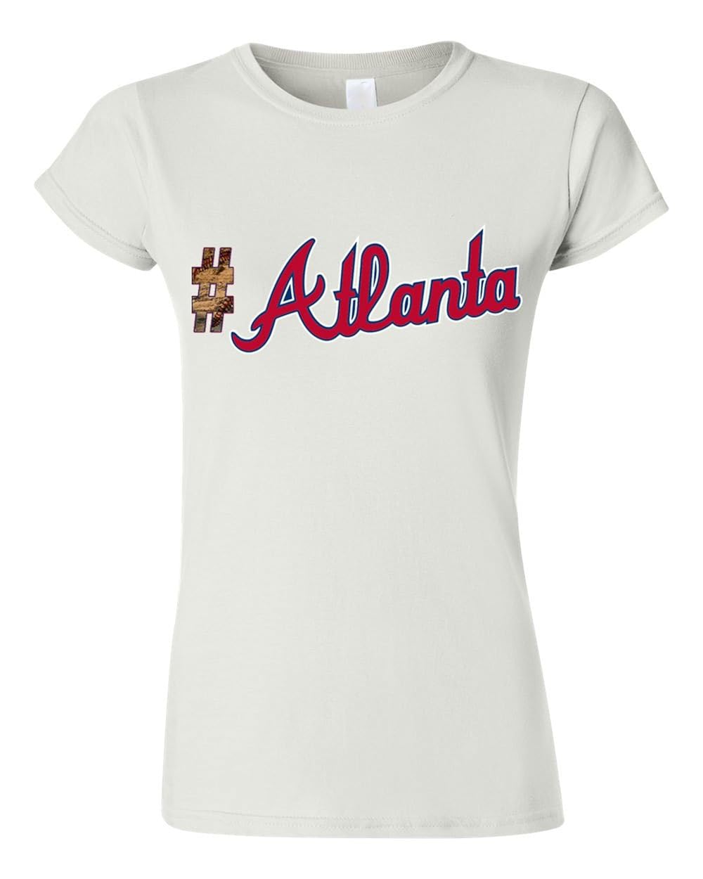 Bleureign Tm Hashtag Atlanta Atlanta Baseball Team Fashion T Shirt 2190 Jznovelty