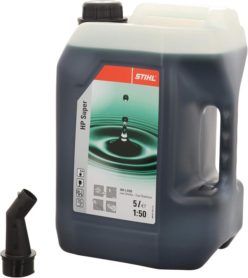Stihl HP Super 2-Stroke Oil 5L 0781 319 8055 Motor Oil for Chainsaws