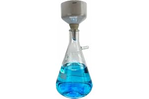 TN LAB SUPPLY TN Lab Buchner Funnel Kit Filter Flask Set 120mm Funnel and a 3000ml 3L Vacuum Flask