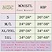 Lelinta Women's Butt Lifter Shaper Seamless Tummy Control Hi-waist Thigh Slimmer,Black-1,M/L(Fit For Waist:21.7