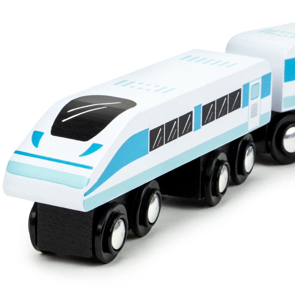 Bullet Train Express Kids Wooden Toy Set by Imagination Generation eBay