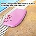 Goplus 41 inch Super Bodyboard Body Board EPS Core, IXPE Deck, HDPE Slick Bottom with Leash, Light Weight Perfect Surfing for Kids and Adults (Pink)