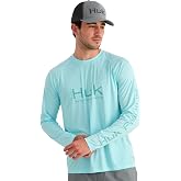 HUK Men's Pursuit Vented Long Sleeve, 30 UPF Fishing Shirt