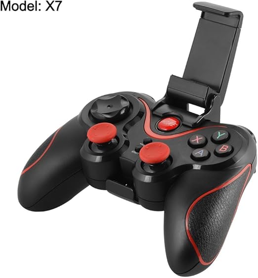 Kreema Manette De Jeu Sans Fil Bluetooth X7 Avec Support Telephone Pour Android Ios Smartphone Tablette Pc Tv Box Windows Amazon Fr Luminaires Et Eclairage