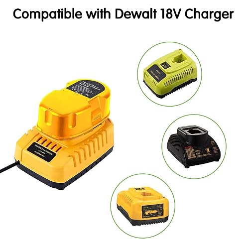 thumbnail image 2 of 2-Pack 18V Replacement NiMH Battery For DeWalt DC9096, DC9098, DW9096 (4.5Ah) With 10-Year Warranty 2 of 4