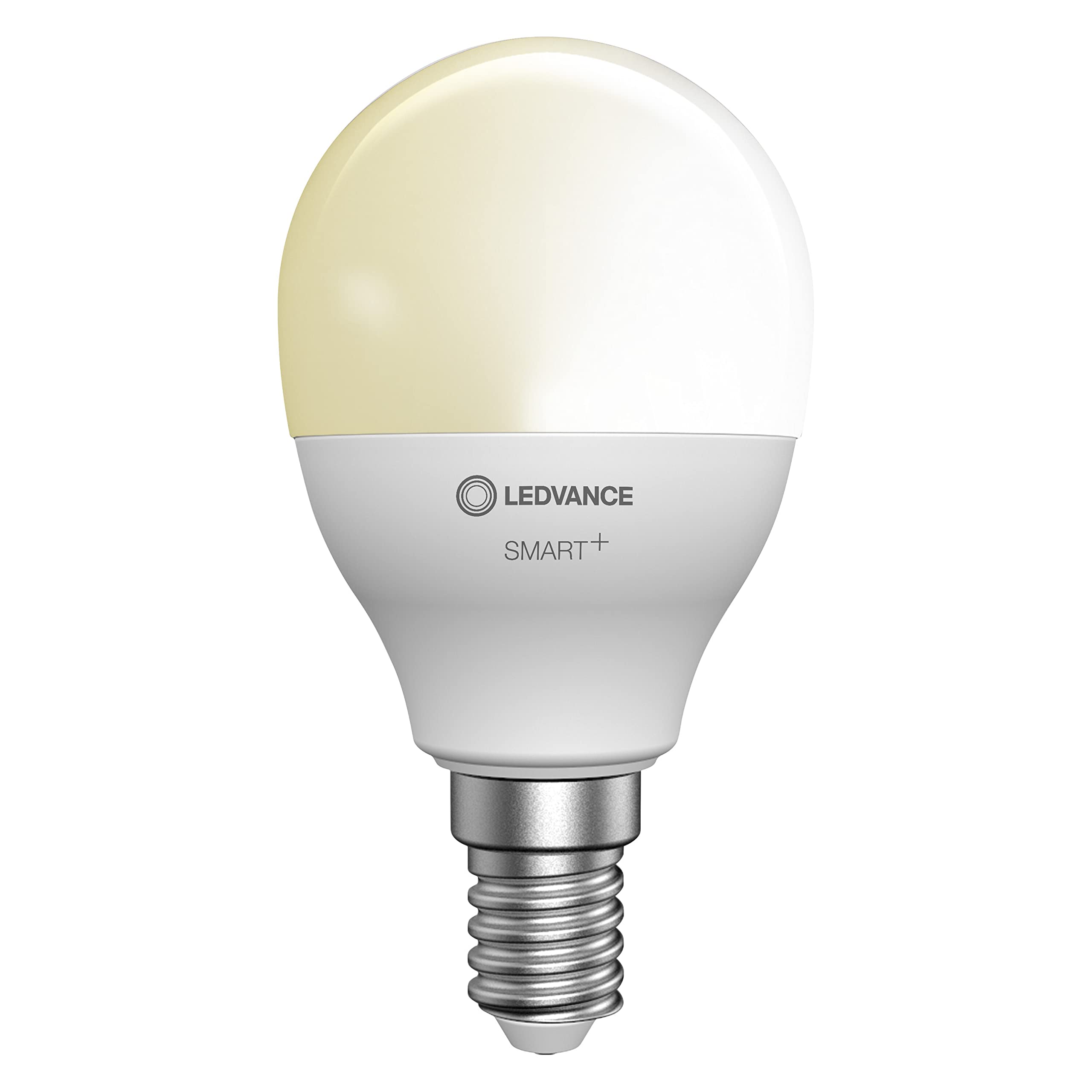 LEDVANCE LED lamp | E14 | Warm White | 2700 K | 5W=40W | Smart+ Mini Bulb Dimmable